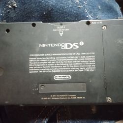 Pokemon black Nintendo DSI console (console only)