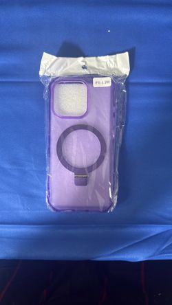 Turquiase iPhone 16 Pro Max Full Body Shockproof Case with Magnetic Invisible Stand