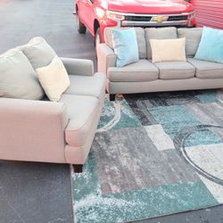 Grey Sofa Set 