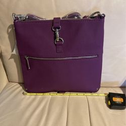 Leather Crossbody /Clutch Convertible Bag