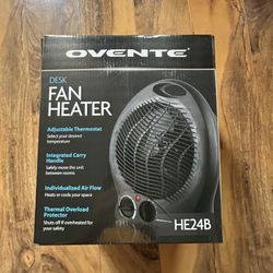 Ovente Desk Fan Heater