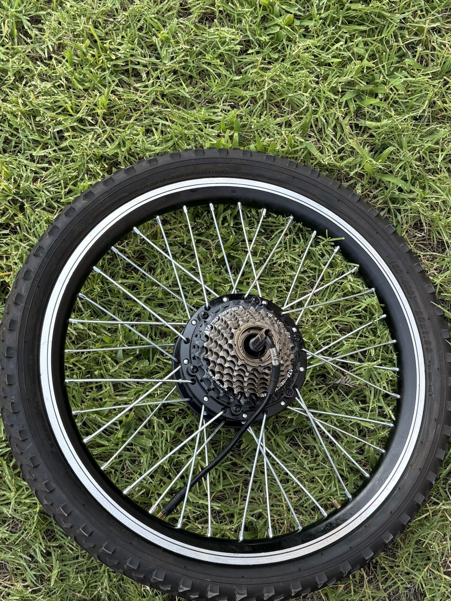20 Inch e-bike wheel