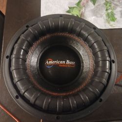 American Bass, XFL-1022, 10" Subwoofer