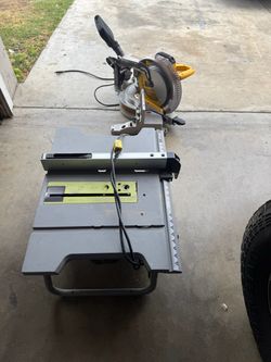 Table saw miter saw