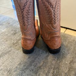 Ostrich Boots