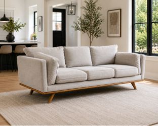 Article Sven Mid-Century Modern Sofa | Light Gray