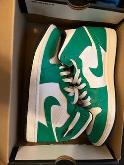 Green Jordan 1s