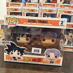 Funko Pop Goten Trunks 2 Pack