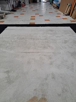 8.5 x 14 ft Lt Gray Carpet