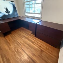 HON L Shaped Desk