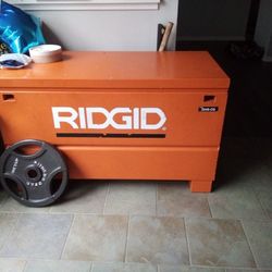 Tool Chest And Garden Tools