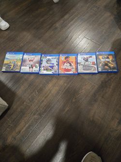 Ps4/Ps5 Games