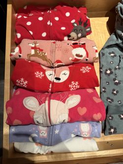 Christmas 12 Month Fleece Pjs Sleep N Play