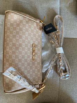 Bebe Monogram Crossbody Bag