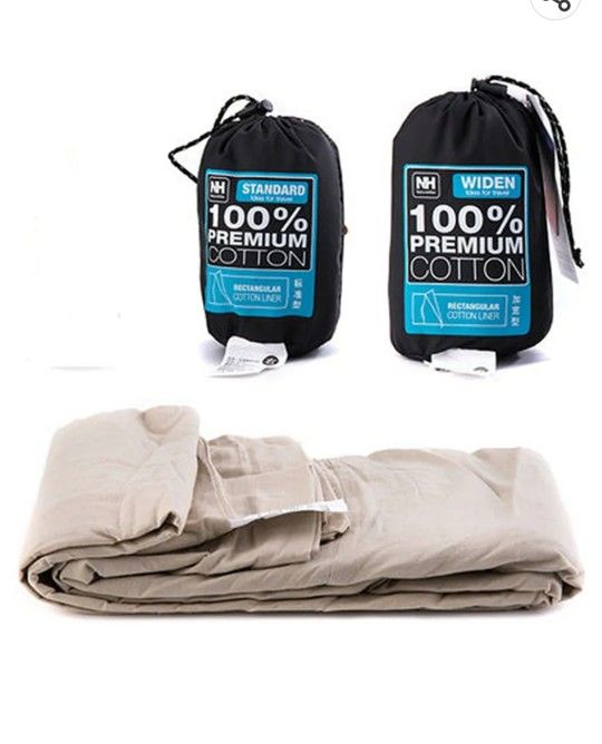 Outdoor Travel Camping Sleeping Bag Sack Inner 100%c Cotton