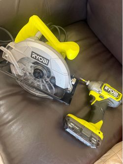 Lithium drill and circular saw