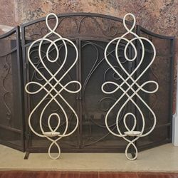 SCROLL CANDLE WALL SCONCES
