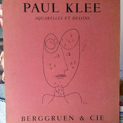 Vintage Paul Klee Wood Poster
