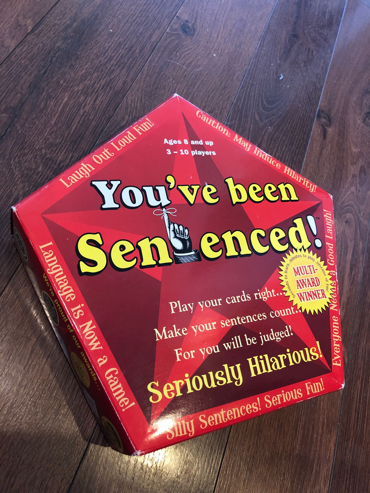 New You’ve Been Sentenced party game - 3 to 10 players
