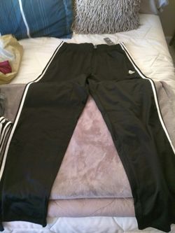 Adidas 3 Stripe Track Pants Size XL. $30