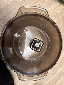 Anchor Hocking 1.5 Qt Amber Glass Casserole Dish with Lid