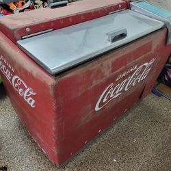 Coca-Cola Coke Water Bath Dry Cooler  Antique 