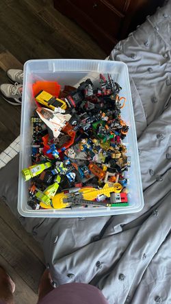Lego Box Filled With Many Categories