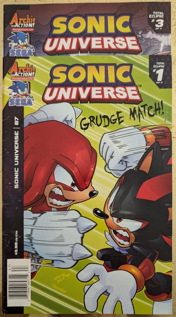 Sonic Comic Book Universe Total Eclipse