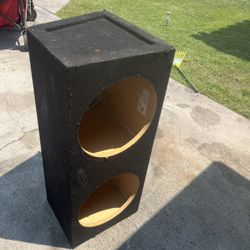 2 12 Speaker Box
