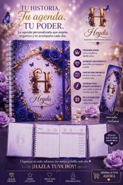 📚 Agenda Personalizada | Hecha a Tu Gusto