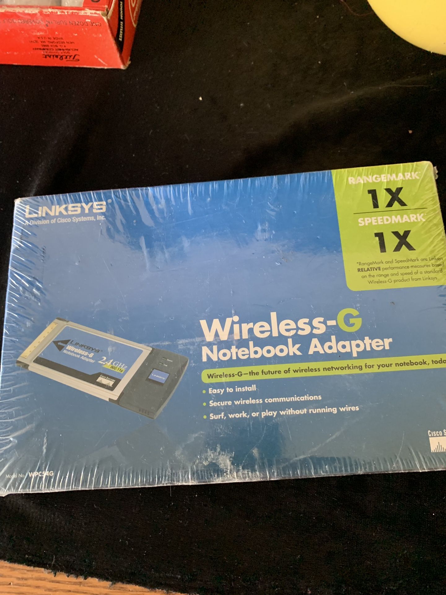 Wireless g notebook adapter new(G)