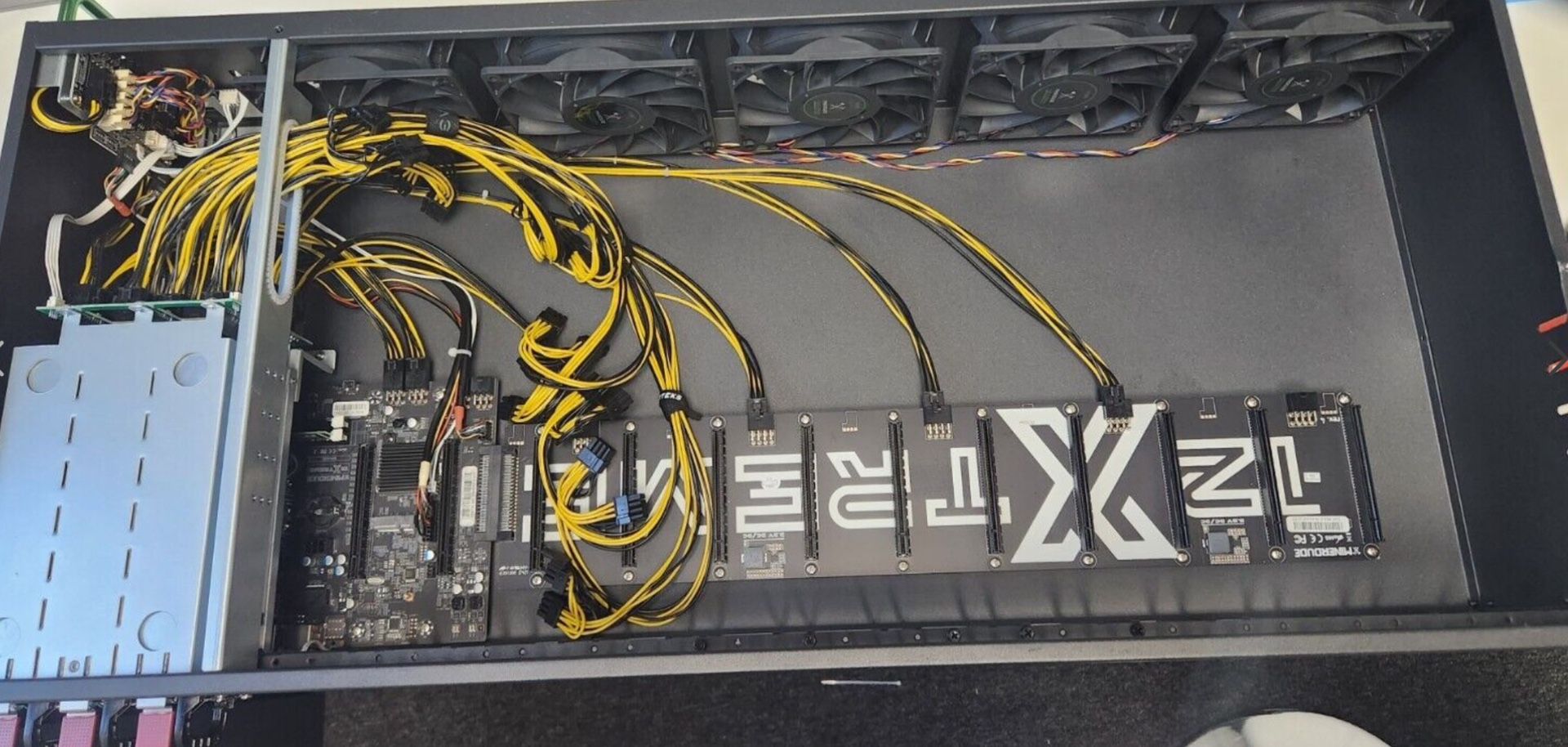 OCTOMINER X12 ULTRA CRYPTO Mining Rig W/2 GPU for Sale in Los Angeles
