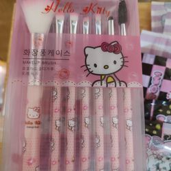Hello Kitty Makeup Brushes $8 Each 