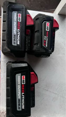 Milwaukee batteries
