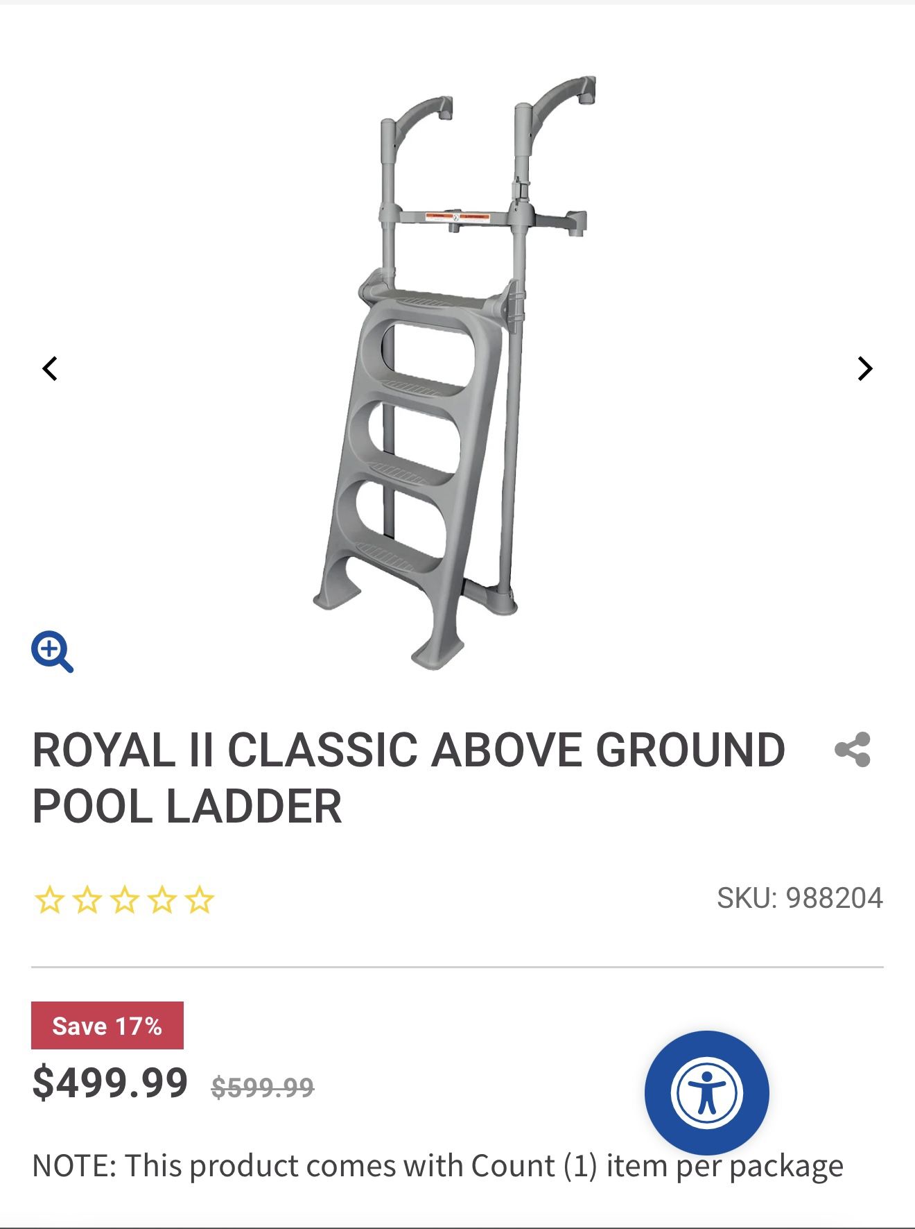 Pool Ladder
