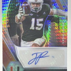 2021 Panin Prizm Draft Picks #DPA-JAE  JAELAN PHILLIPS Hyper Prizm Autograph ROOKIE AUTO