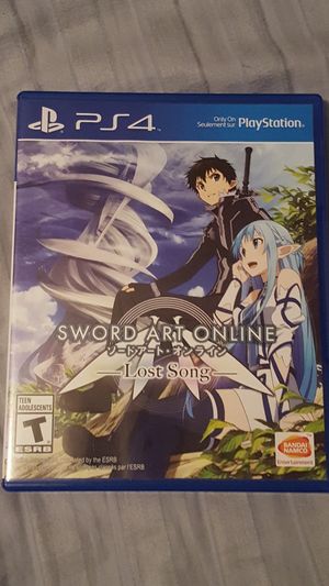 New And Used Video For In Jacksonville Fl Offerup Sword Art Online Lost Song Ps4 For In Jacksonville Fl