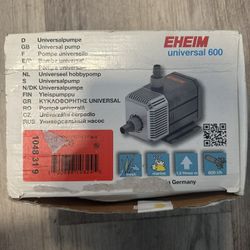 EHEIM Universal 600 Water Pump for Fish Tank & Aquariums