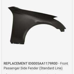 Fender For Infiniti G35 coupe 