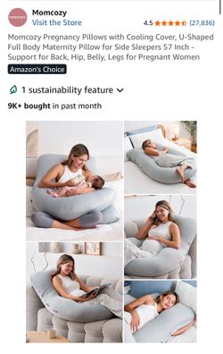 Momcozy Pregnancy Pillow - Brand New