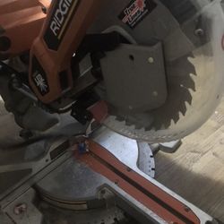 Electric Sliding Compound Ridge Milder Saw