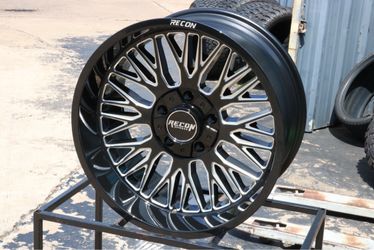 Recon Offroad Wheel Black Milled