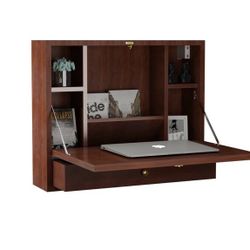 Wall Mounted Folding Laptop Desk  Brand new Just Assembled 