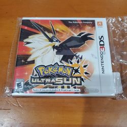 Nintendo 3ds Pokemon Ultra Sun Factory Sealed 
