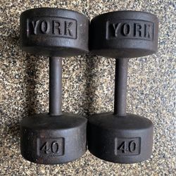 York discount dumbbells 40kg