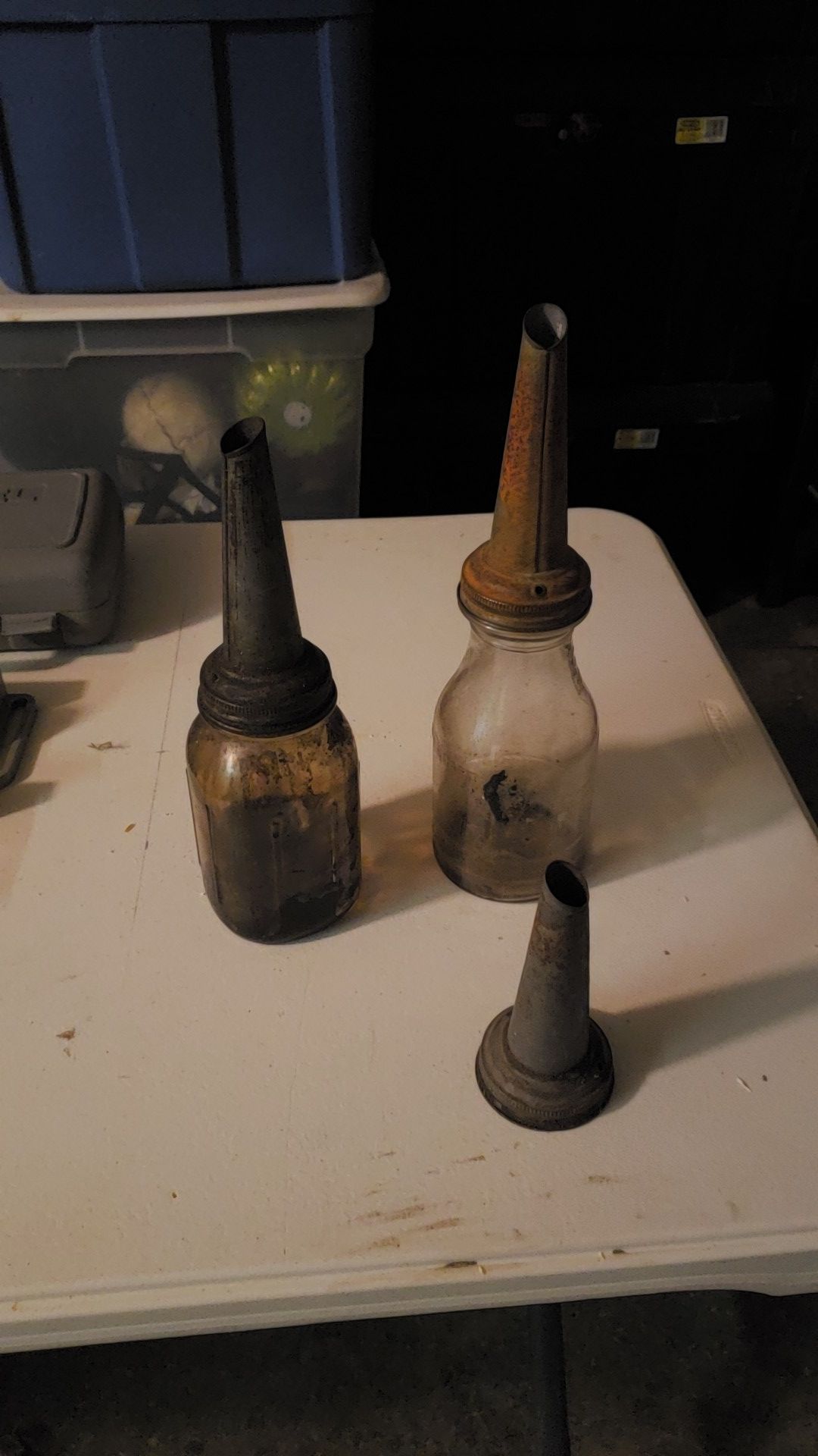 Old oil jars