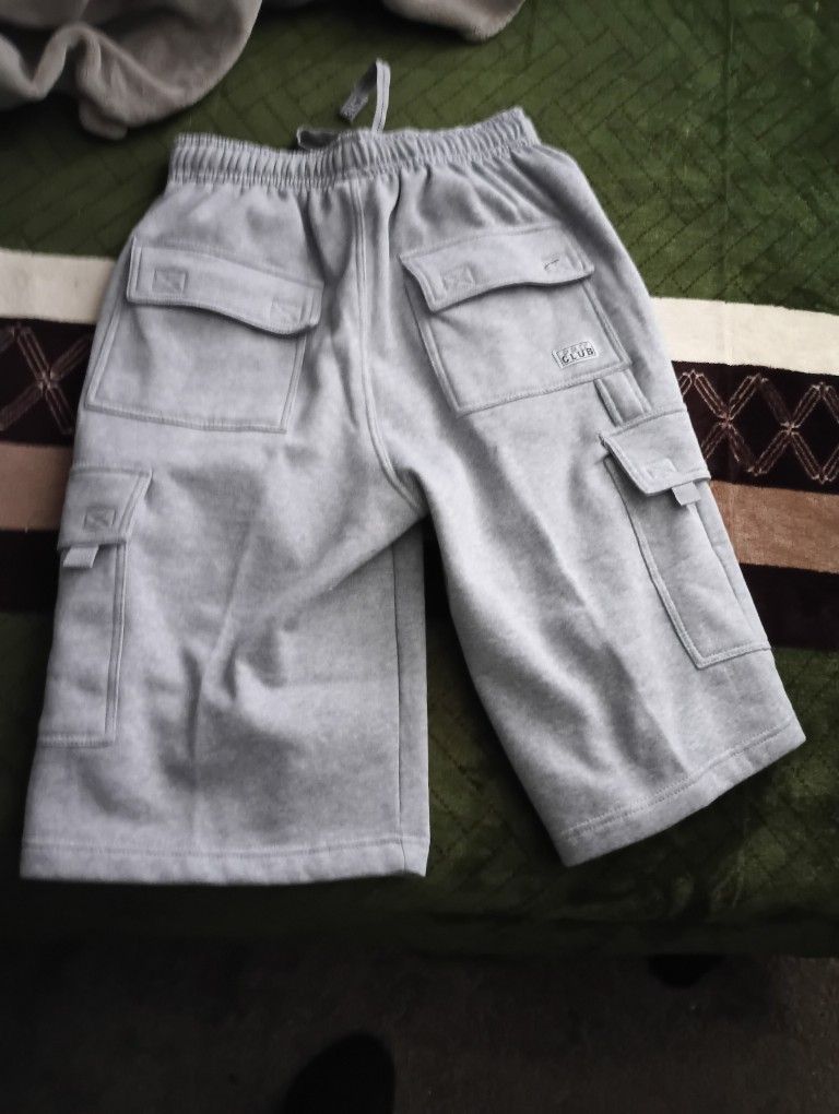 Pro Club Men's Fleece Cargo Short Size L