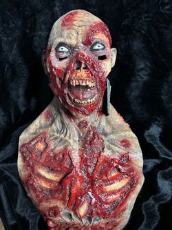 Full zombie Halloween mask