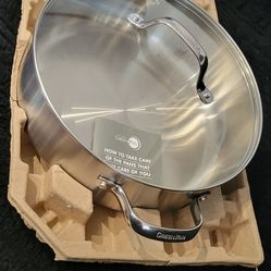 Green Pan 5 Qt sauté pan with lid stainless steel 
