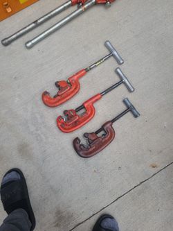 Ridgid Heavy Duty Black Iron Pipe Cutters